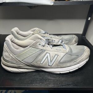 New Balance 990v5 Mens Size 16 2A Made In USA Castlerock M990GL5 Shoes Sneakers